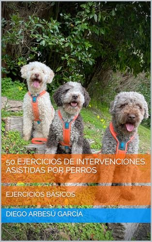 Portada de 50 ejercicios de intervenciones asistidas por perros